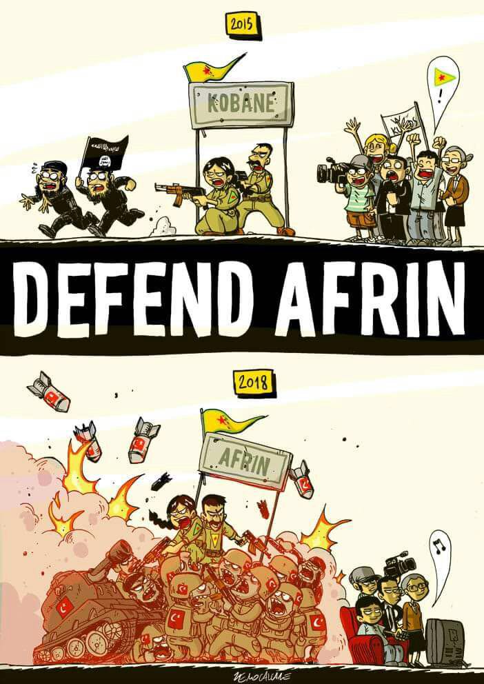 2015. Kobane - 2018. Afrin